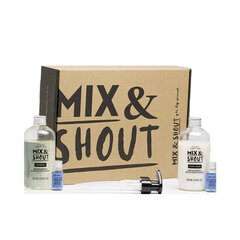 Rinkinys garbanotiems plaukams Mix & Shout: šampūnas, 250 ml + kondicionierius, 250 ml + serumas, 2 x 5 ml kaina ir informacija | Šampūnai | pigu.lt