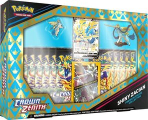 Stalo žaidimas Pokemon TCG Crown Zenith Premium Figure Collection Shiny Zacian, ENG цена и информация | Настольные игры, головоломки | pigu.lt