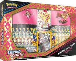 Stalo žaidimas Pokemon TCG Crown Zenith Premium Figure Collection Shiny Zamazenta, ENG kaina ir informacija | Stalo žaidimai, galvosūkiai | pigu.lt