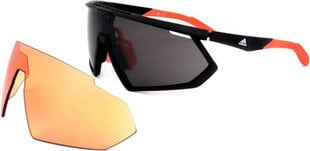 Мужские солнечные очки Adidas SP0001 MATTE BLACK цена и информация | Легкие и мощные прозрачные защитные очки для велосипедов | pigu.lt