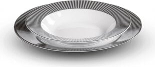 Набор посуды Bergner KU DRESSING BITOSSI Фарфор Белый/Черный цена и информация | Посуда, тарелки, обеденные сервизы | pigu.lt