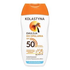 Солнцезащитный лосьон Kolastyna SPF50, 150 мл цена и информация | Кремы от загара | pigu.lt