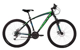 Prekė su pažeidimu.Dviratis MTB Coppi 29", juodas kaina ir informacija | Prekės su pažeidimu | pigu.lt