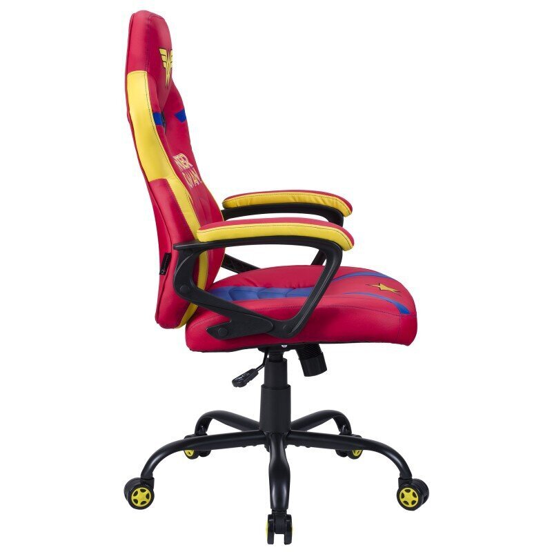 Žaidimų kėdė Subsonic Junior Wonder Woman, raudona kaina ir informacija | Biuro kėdės | pigu.lt