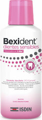 Burnos skalavimo skystis Isdin Bexident Sensitive Teeth, 250 ml kaina ir informacija | Dantų šepetėliai, pastos | pigu.lt