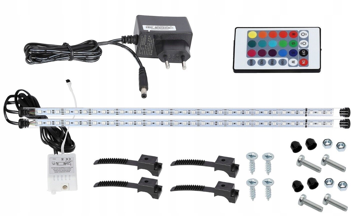 Akvariumo apšvietimas Aqualed 2x60cm RGB I+I kaina ir informacija | Akvariumai ir jų įranga | pigu.lt