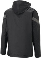 Мужская куртка Puma TeamFinal All Weather Jacket 657382 03/L, черная цена и информация | Мужские куртки | pigu.lt
