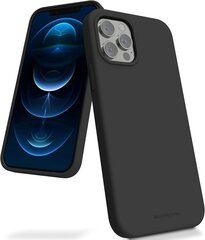 Чехол Mercury "Silicone Case" для Apple iPhone 14, чёрный цена и информация | Чехлы для телефонов | pigu.lt