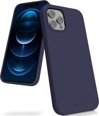 Чехол Mercury Silicone Case Apple iPhone 15 Pro Max темно синий цена и информация | Чехлы для телефонов | pigu.lt