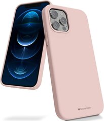 Чехол Mercury Silicone Case Apple iPhone 15 Pro розовый песок цена и информация | Чехлы для телефонов | pigu.lt