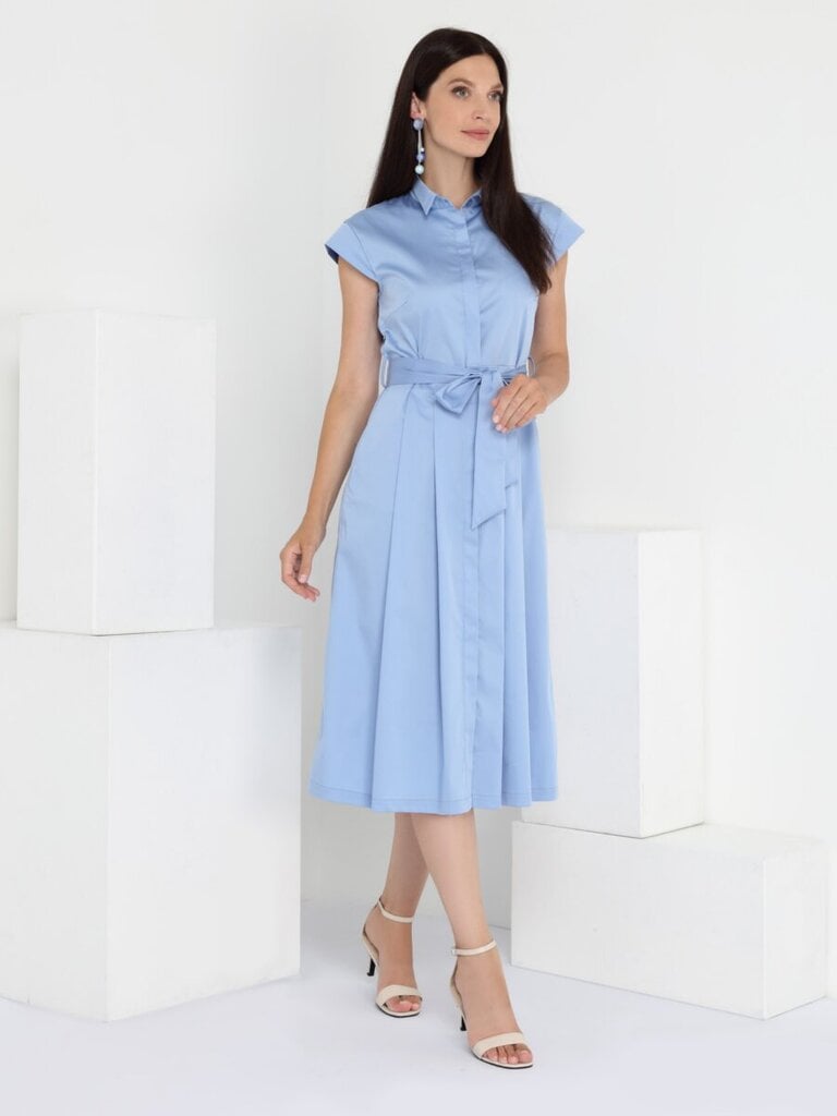 Suknelė moterims Loriata 1202 Blue 563835210, mėlyna kaina ir informacija | Suknelės | pigu.lt