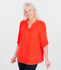 Женская блузка Hansmark Home 64148*01, оранжевая, 4741547916985 цена и информация | Женские блузки, рубашки | pigu.lt