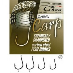 Kabliukai Cobra Chinu, 4 vnt. kaina ir informacija | Kabliukai žvejybai | pigu.lt