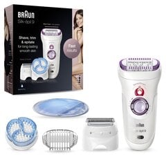 Braun Silk-épil 9-735 SE9735 kaina ir informacija | Epiliatoriai | pigu.lt