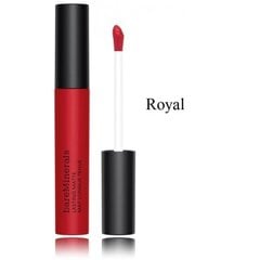 Skysti matiniai lūpų dažai bareMinerals Lasting Matte Liquid Lipstick, Royal, 3.5 ml цена и информация | Помады, бальзамы, блеск для губ | pigu.lt