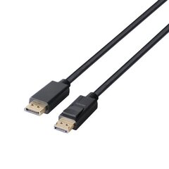 Deltaco, DisplayPort - DisplayPort, 4m kaina ir informacija | Kabeliai ir laidai | pigu.lt