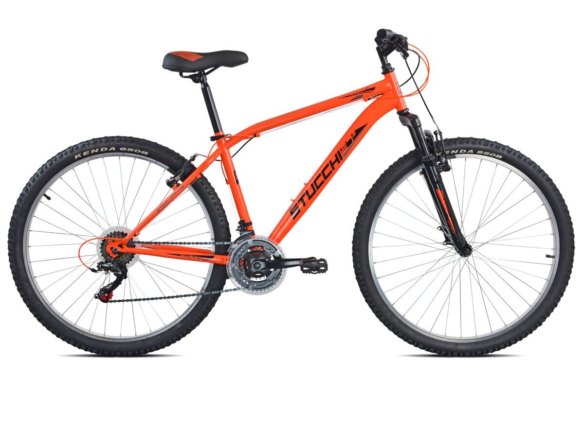 Kalnų dviratis Stucchi 27.5 Hardcore, oranžinis kaina | pigu.lt