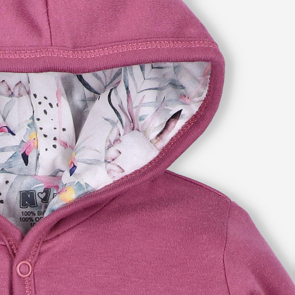 Bluzonas mergaitėms Nini ABN-2982-098 kaina ir informacija | Megztiniai, bluzonai, švarkai kūdikiams | pigu.lt