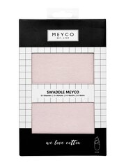 Medvilninis vystyklas-kokonas Meyco Baby Light pink 330002, 4-6 mėn. цена и информация | Пеленальные доски и пеленки | pigu.lt