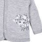 Megztukas mergaitės Nini, pilkas цена и информация | Megztiniai, bluzonai, švarkai kūdikiams | pigu.lt