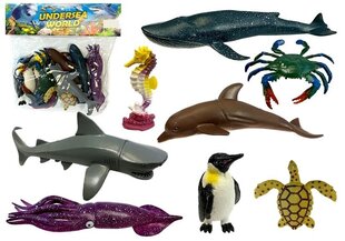Jūros gyvūnų figūrėlių rinkinys kaina ir informacija | Žaislai berniukams | pigu.lt