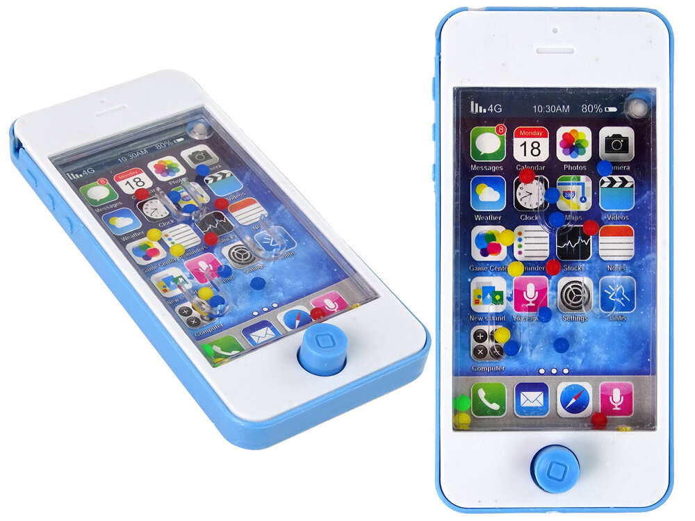 Žaislinis mobilusis telefonas 5S, mėlynas kaina | pigu.lt