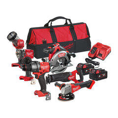 M18 Powerpack FPP6F3-502B, 6 įrankių rinkinys, Milwaukee tools 4933480875&MW kaina ir informacija | Mechaniniai įrankiai | pigu.lt