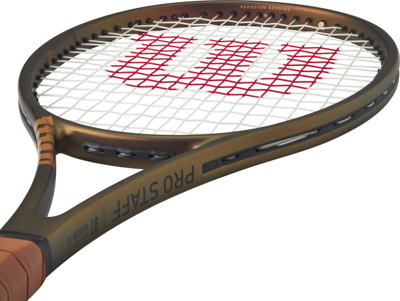 Teniso raketė Wilson Pro Staff 97 V14, 2 dydis kaina ir informacija | Lauko teniso prekės | pigu.lt