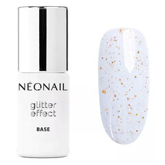 NEONAIL База под гель-лак Glitter Effect Base White Sparkle 7,2 мл. цена и информация | Лаки, укрепители для ногтей | pigu.lt