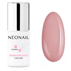 NEONAIL Гибридная база Modeling Base Calcium Pink Quartz 7,2 мл. цена и информация | Лаки, укрепители для ногтей | pigu.lt