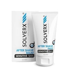 Balzamas po skutimosis vyrams Solverx Sensitive Skin, 50 ml цена и информация | Косметика и средства для бритья | pigu.lt