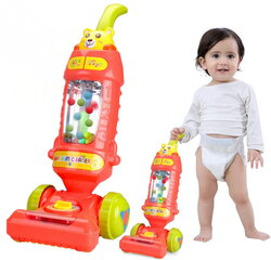 Interaktyvus vaikiškas dulkių siurblys su garsu ir šviesa MalPlay цена и информация | Игрушки для девочек | pigu.lt