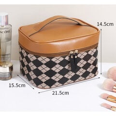 Sulankstomas kosmetikos krepšys eCarla, 12x22x13,5 cm kaina ir informacija | Kosmetinės, veidrodėliai | pigu.lt