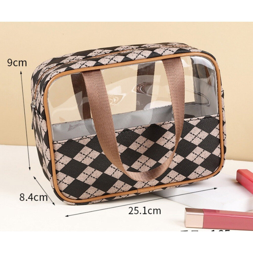 Sulankstomas kosmetikos krepšys eCarla, 16x24x6 cm цена и информация | Kosmetinės, veidrodėliai | pigu.lt