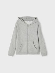 Name It Дети Nkflena Ls Sweat Card Wh Bru Noos 13194878 толстовки Серый Светло-серый EU 116, EU 110 цена и информация | Свитеры, жилетки, пиджаки для девочек | pigu.lt