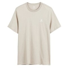 Converse marškinėliai su trumpomis rankovėmis S6496700, pilki kaina ir informacija | Sportinė apranga moterims | pigu.lt
