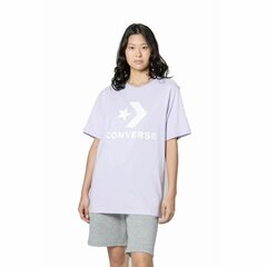 Marškinėliai moterims Converse Standard Fit, violetiniai цена и информация | Спортивная одежда для женщин | pigu.lt