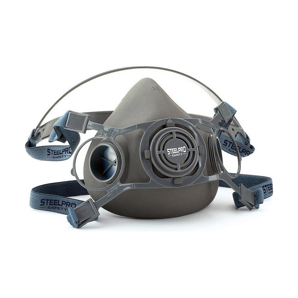 Pusės dydžio respiratorius dviem Bigbuy tools 1 vnt цена и информация | Galvos apsauga | pigu.lt