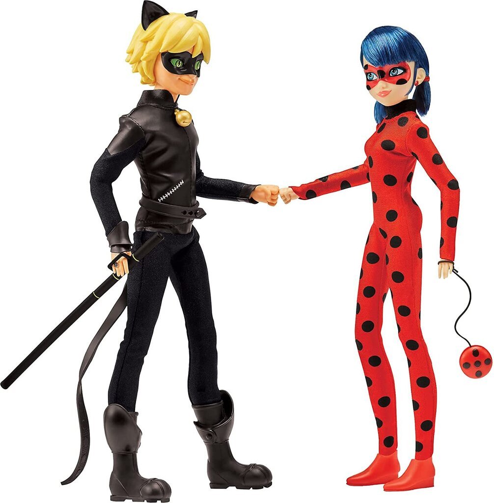 Figūrėlių rinkinys Ladybug and Cat Noir P50365, 26cm, 2 vnt kaina ir informacija | Žaislai mergaitėms | pigu.lt