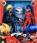 Figūrėlių rinkinys Ladybug and Cat Noir P50365, 26cm, 2 vnt kaina ir informacija | Žaislai mergaitėms | pigu.lt