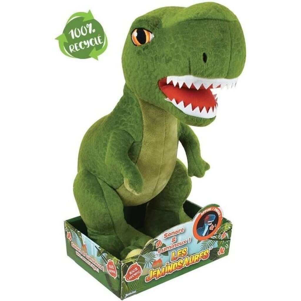 Pliušinis žaislas su garsu Jemini Dinozauras, 32 cm цена и информация | Minkšti (pliušiniai) žaislai | pigu.lt