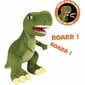 Pliušinis žaislas su garsu Jemini Dinozauras, 32 cm kaina ir informacija | Minkšti (pliušiniai) žaislai | pigu.lt
