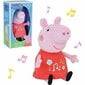 Pliušinis muzikinis žaislas Kiaulytė Pepa (Peppa Pig), 17 cm kaina ir informacija | Minkšti (pliušiniai) žaislai | pigu.lt