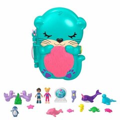 Žaislų rinkinys Polly Pocket Aquatic Otter kaina ir informacija | Žaislai mergaitėms | pigu.lt