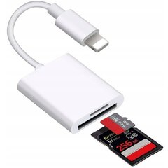 Adapteris Co2 Lightning/SD/TF kaina ir informacija | Adapteriai, USB šakotuvai | pigu.lt