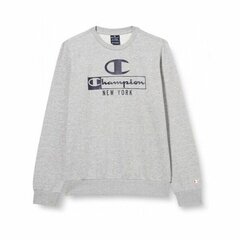 Толстовка без капюшона мужская Champion Crewneck Серый цена и информация | Мужские толстовки | pigu.lt