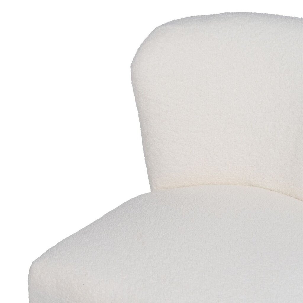 Fotelis 66x65x72cm, baltas kaina ir informacija | Svetainės foteliai | pigu.lt