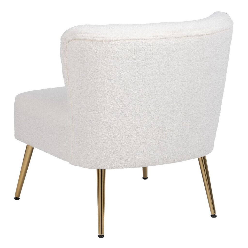 Fotelis 66x65x72cm, baltas kaina ir informacija | Svetainės foteliai | pigu.lt