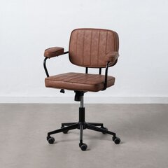 Biuro kėdė Bigbuy Office, 56x56x92 cm, ruda kaina ir informacija | Biuro kėdės | pigu.lt