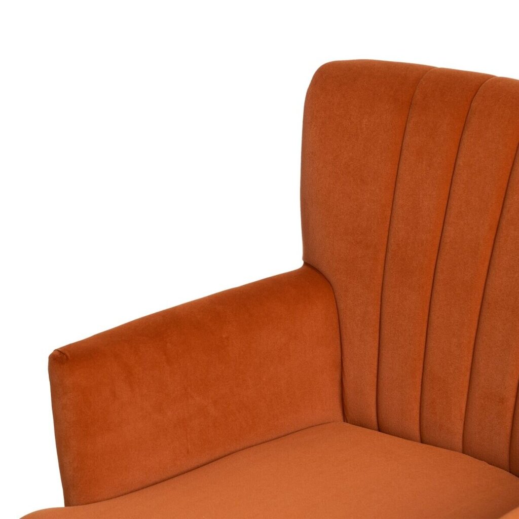Fotelis 63x50x83cm, oranžinis kaina ir informacija | Svetainės foteliai | pigu.lt